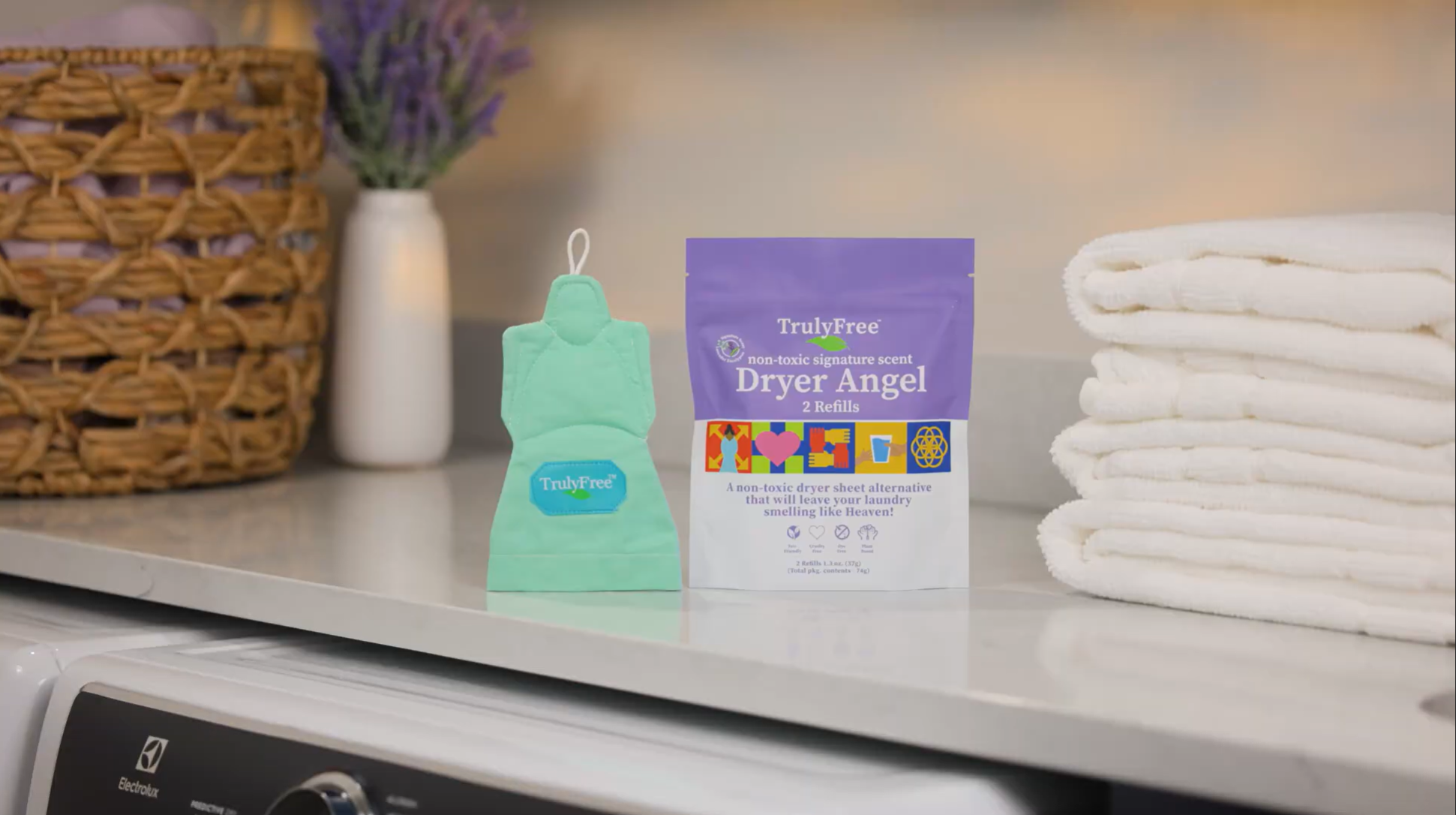 Dryer Angel Non-Toxic Dryer Sheet Alternative