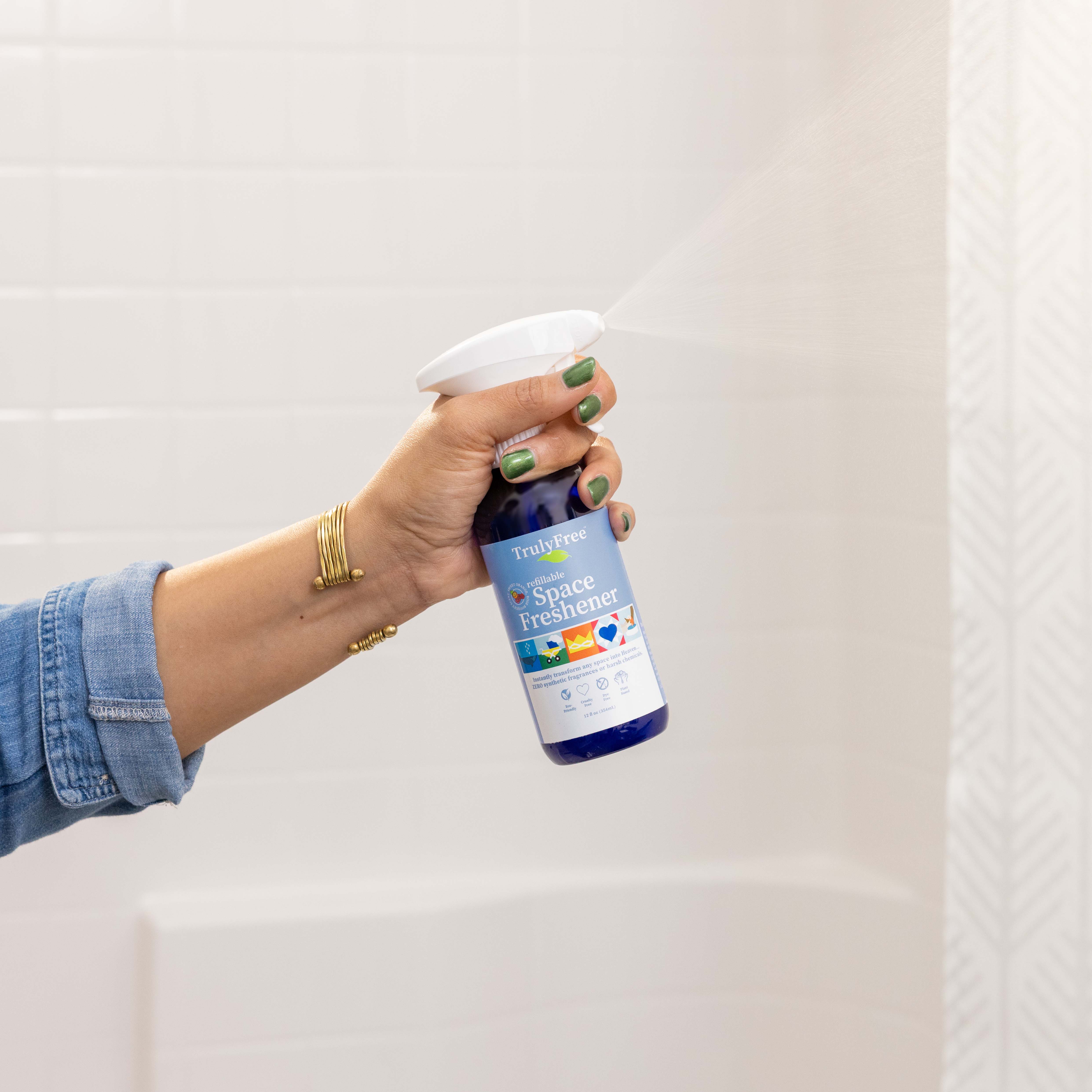 Truly Free Home Space Freshener Starter Kit, Lemongrass Essential Oil - Thumbnail 4