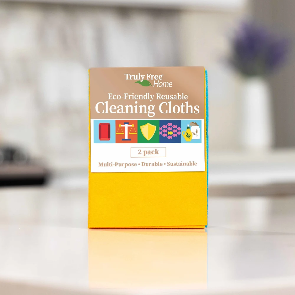 Truly Free Home Cleaning Cloths - Thumbnail 2
